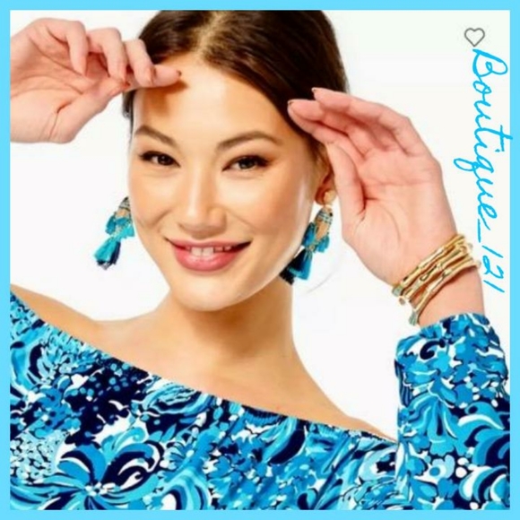 Lilly Pulitzer Earrings! - Picture 4 of 5